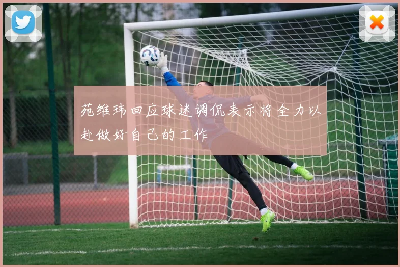 苑维玮回应球迷调侃表示将全力以赴做好自己的工作